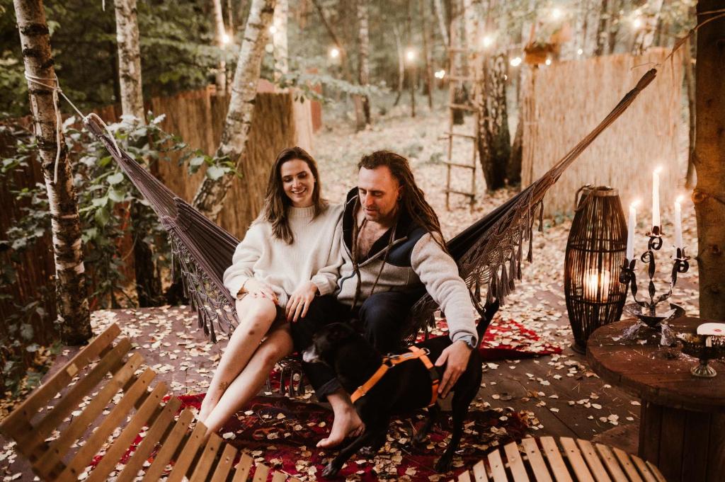 Jurty z widokiem, prywatna balia- DZIKOLAS GLAMPING photo 4