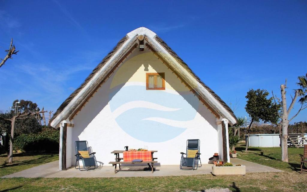 Barraca típica del Delta, con piscina, jardín y barbacoa - Deltavacaciones photo 3