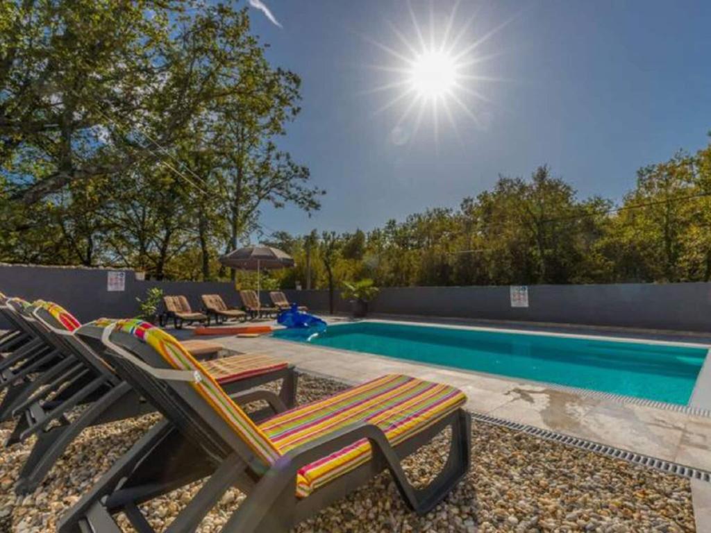 Adorable villa with pool and terrace surrounded by nature photo 4