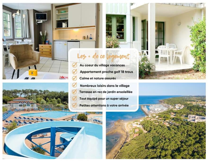 "VERT COSY" Appartement 5 personnes, vue dégagée sur le golf, accès parc aquatique photo 1