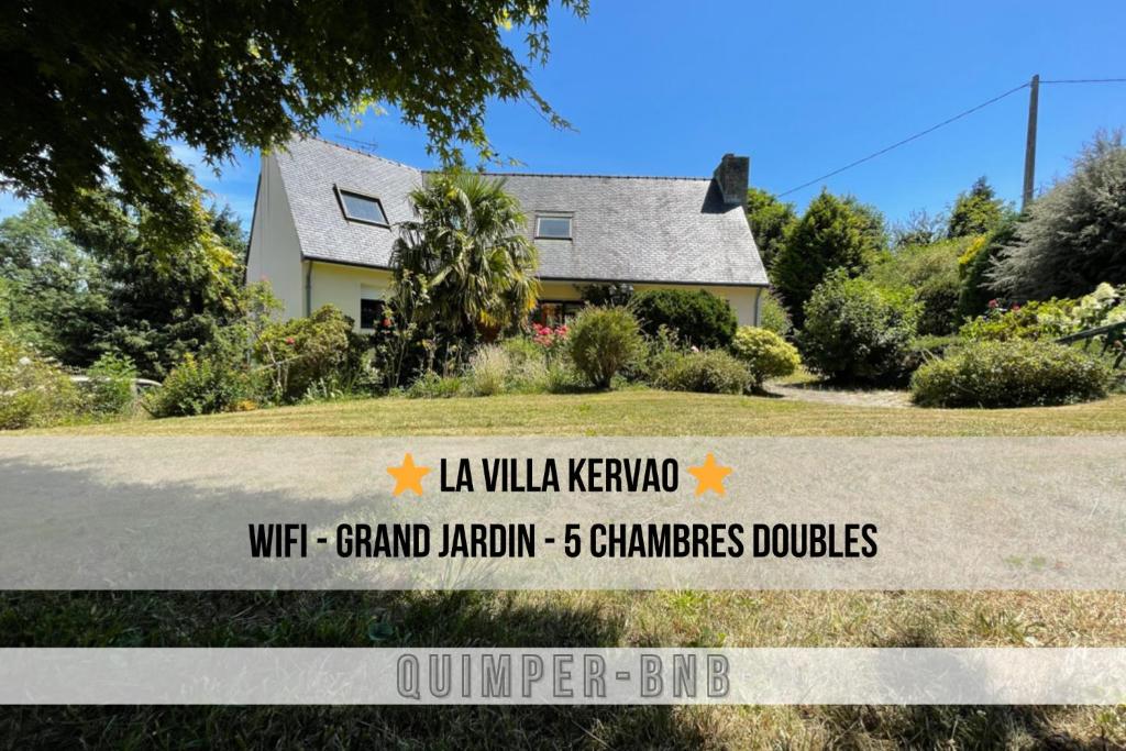 LA KERVAO - Villa 5 chambres - Jardin - Terrasse - Internet