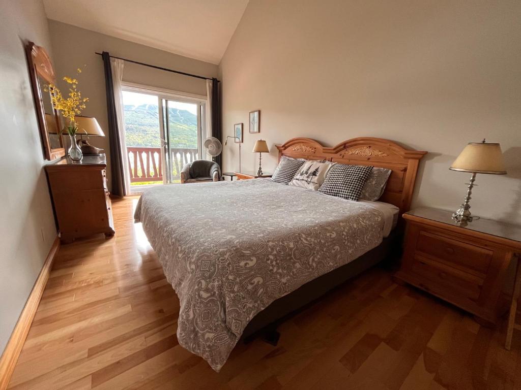 Cozy 2 bedrooms condo with stunning Mont Tremblant mountain and lakeview photo 3
