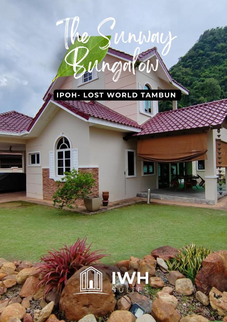 Ipoh Sunway Bungalow 3min Lost World 14Adult 3kids 4parking BBQ Karaoke by IWH