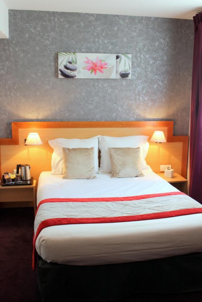 Двухместный (Улучшенный двухместный номер с 1 кроватью), Hotel du Chemin Vert