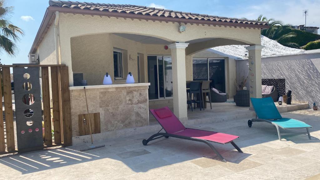 Magnifique villa individuelle climatisée 4 chambres avec piscine 11 m 5m photo 2