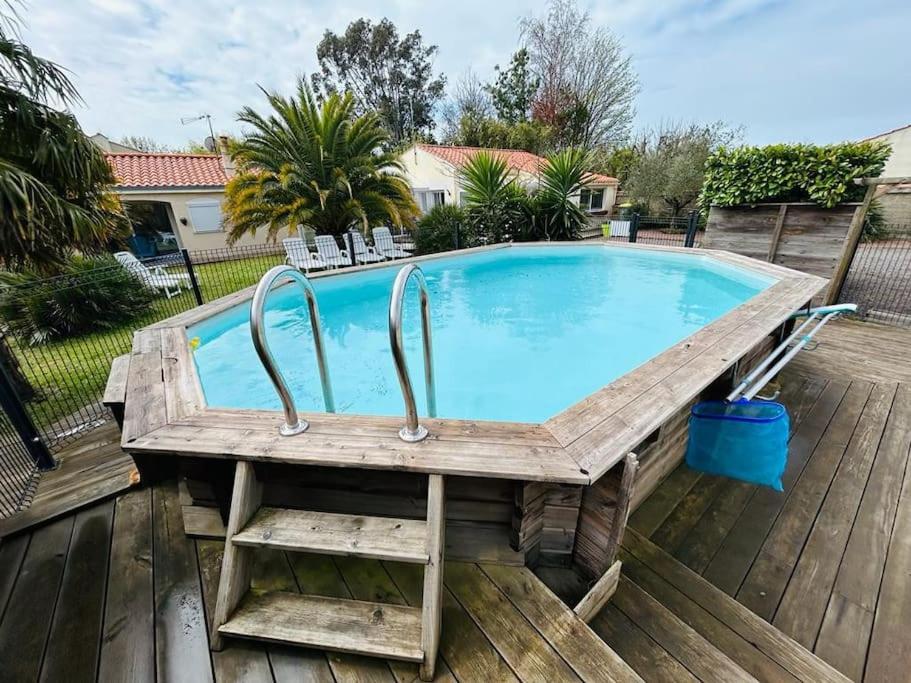 "VILLA DUPUY" Maison avec jardin clos arboré, 8 personnes, piscine bois privative photo 2