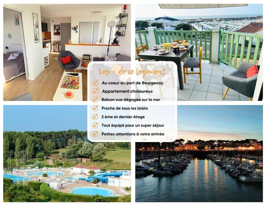 "LA PERLE MARINE" Appartement, 4 personnes, balcon, vue mer et port de plaisance photo 1