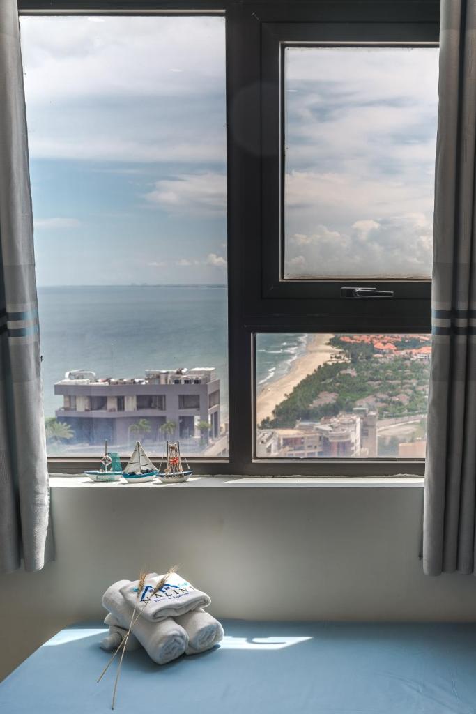 Dragon Bridge view, 2BR,Apartment-nearby My Khe beach 100met