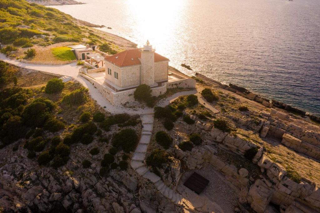 Luxury seafront Villa Lighthouse Ligero on Host island - Vis island photo 1