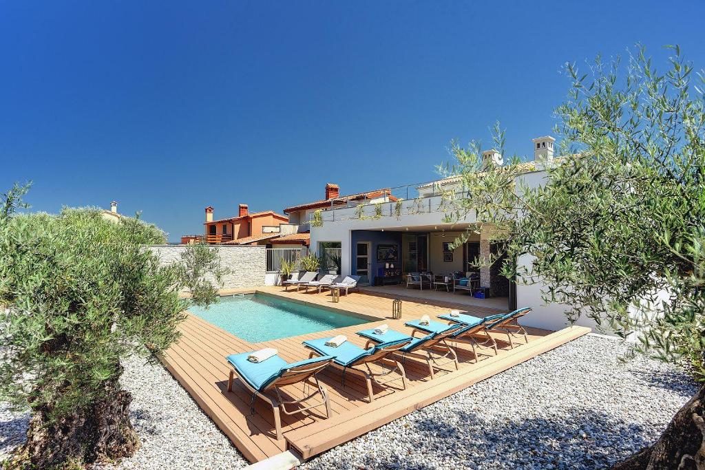 Traumvilla mit Blick auf die Brijuni Inseln, privatem Pool photo 2