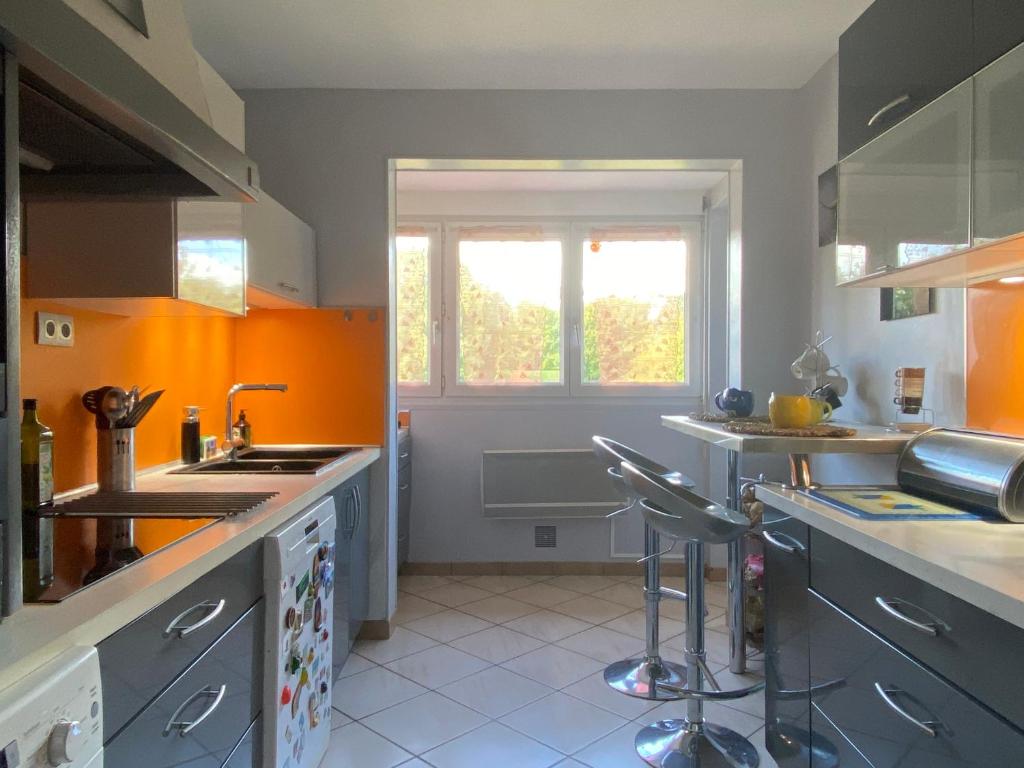 maison avec beau jardin arboré photo 1