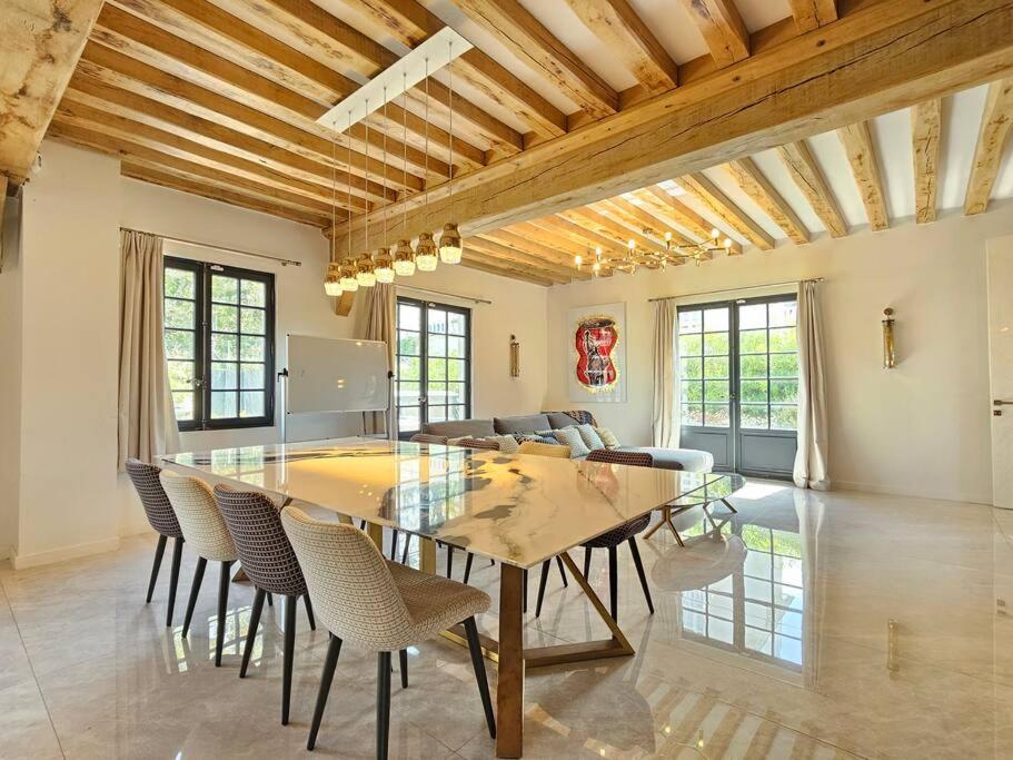 Villa d'exception, 5 chambres, 20m plage, spa. photo 2