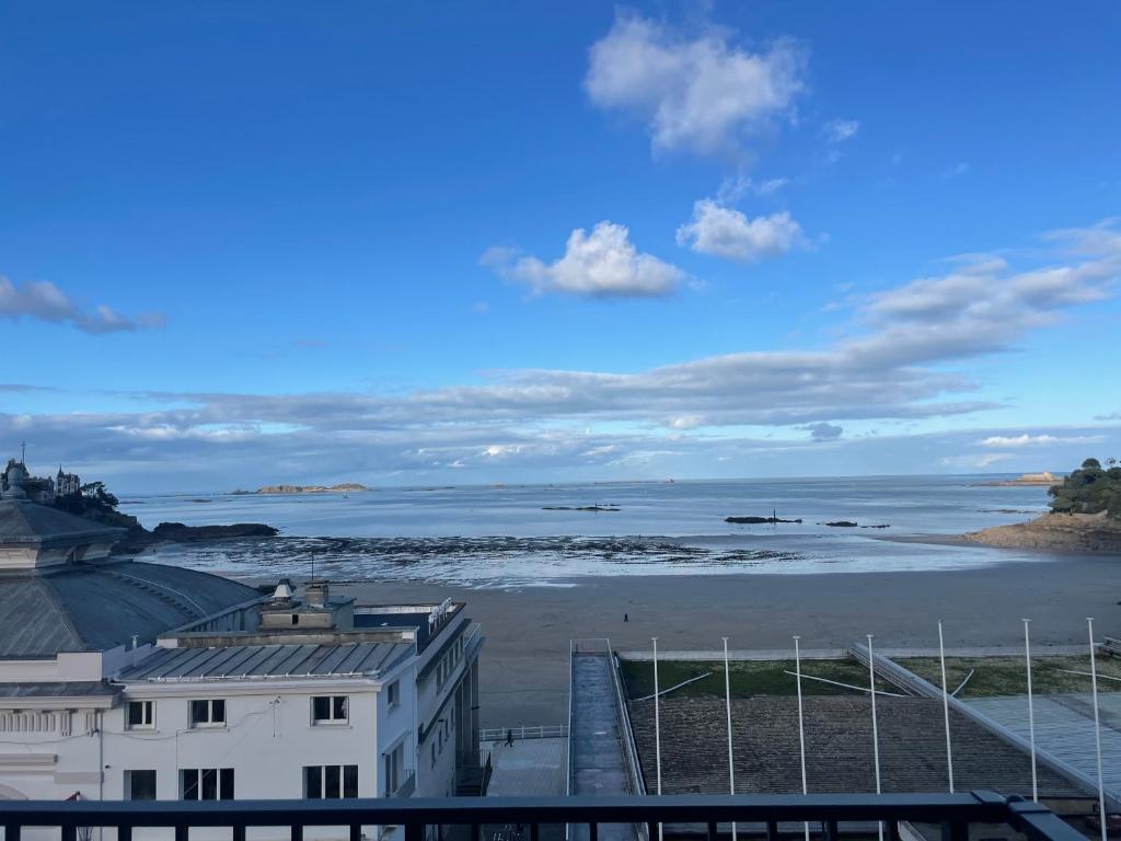 Dinard centre, studio vue mer