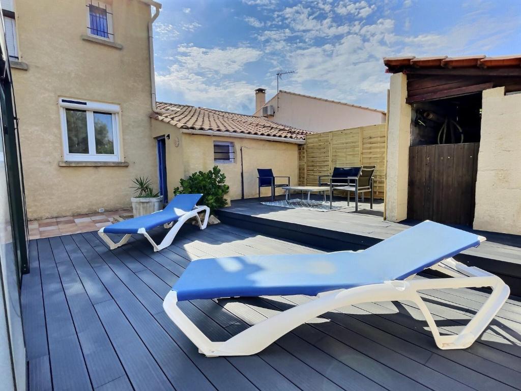 Villa avec piscine à 10 min des plages. photo 2