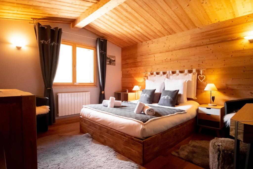 Refuge des Alpages - Duplex - Vue Aiguillette des Houches photo 3