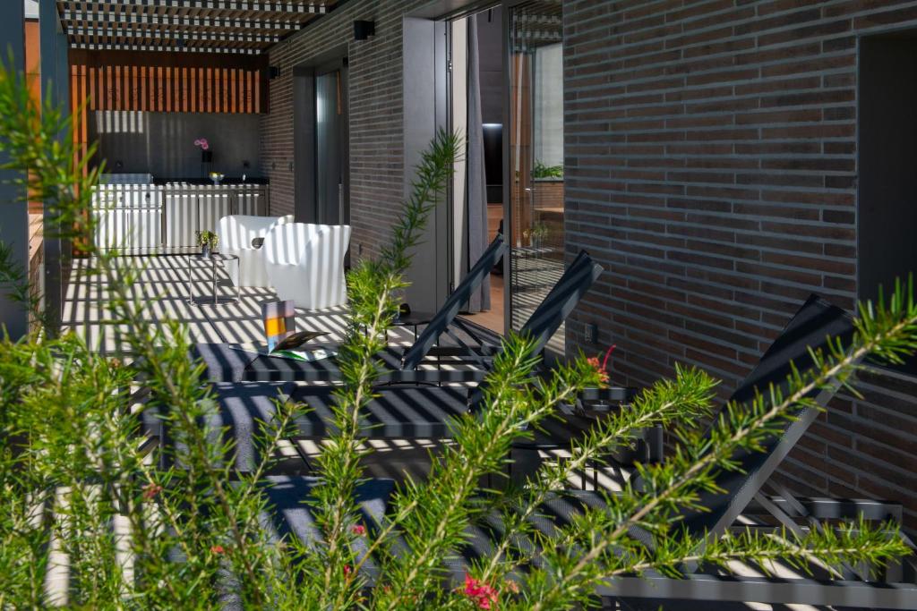 Casa Arbor Blanco in Fazana with heated pool, sauna & sea view only 500 meters from the beach photo 3
