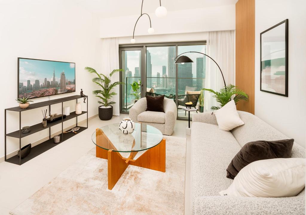 BURJ ROYALE - Luxury 2 bedroom apartment with full burj Khalifa & fountain view- DELUXE photo 3