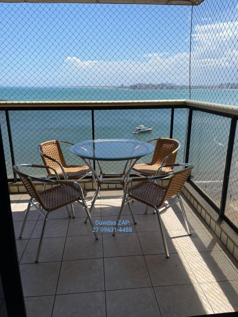 Apt Canto Nobre, frente total para o Mar, 4 quartos, vaga de garagem e WI FI