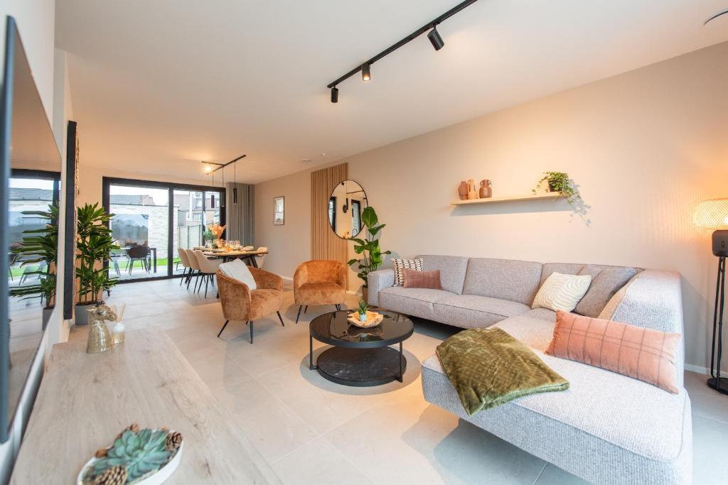 NIEUW De Grenspaal NOORD 6P - 3slpk 5 min Maastricht SAUNA