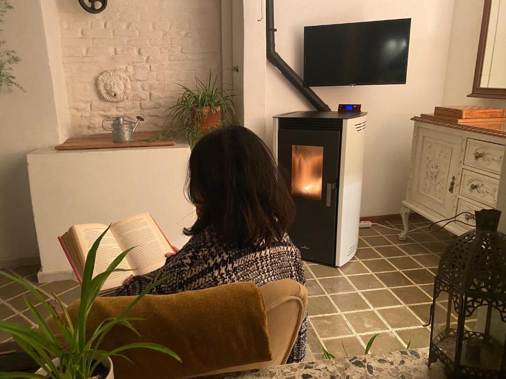 Casa en pleno centro EL LEÓN BLANCO 6 personas CHIMENEA Y TERRAZA CON VISTAS photo 1