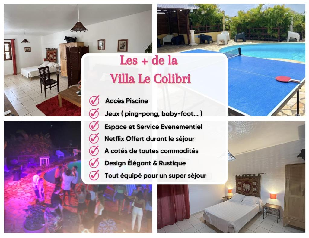 RUBIS-Villa le colibri photo 3