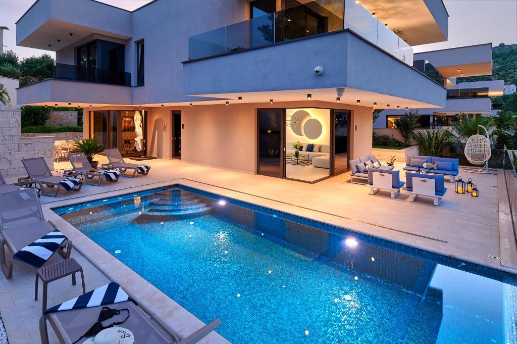 Trogir, by Split,Luxury Villas-Lucy Lemon,outdoor pool-Lucy Cherry,indoor pool and Lucy Plum,outdoor pool photo 3