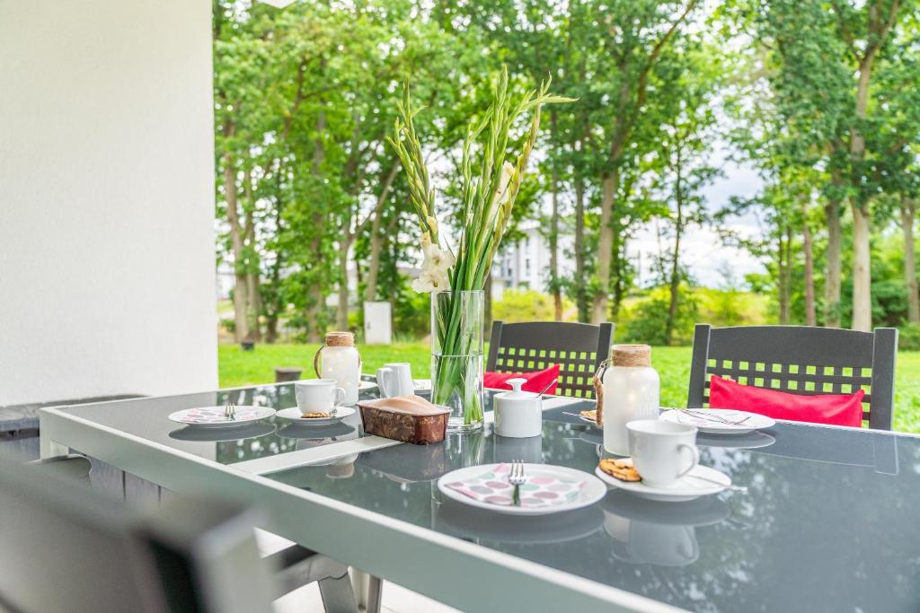 Terrassenwohnung "TraumHAFFt" - Haffresidenz