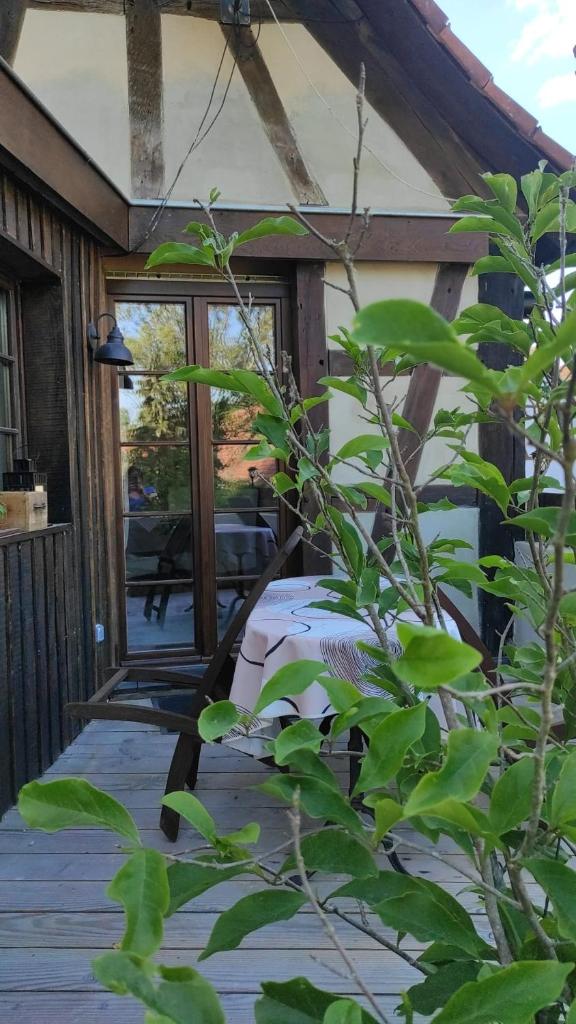 GITE AU PETIT RUISSEAU-Etage et combles-maison alsacienne 4 personnes 3 nuitées minimum photo 2