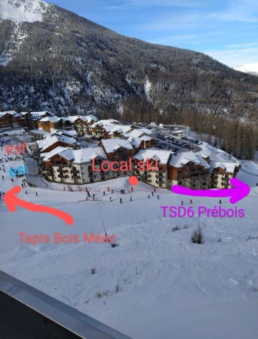 Appartement Les Orres 1800 au pied des pistes photo 4