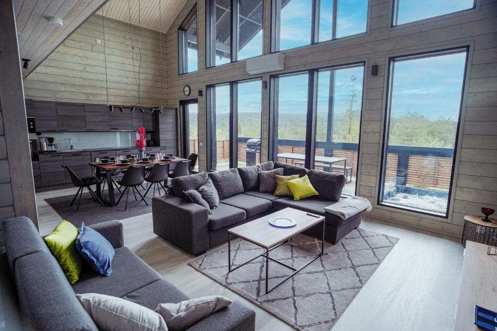 Ruka Twin 3 bedroom Villa with Jacuzzi by Rukalodges photo 1