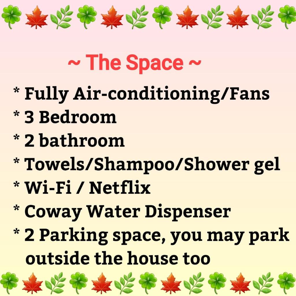 Air-home No135 at Kpg Boyan, 6Pax, 2 Parking space & Netflix Smart TV photo 2