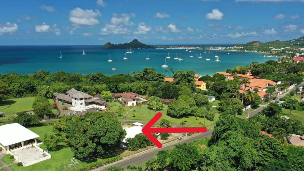 The Lane Rodney Bay is a newly renovated 3 bedroom house in the heart of Rodney Bay, home photo 1