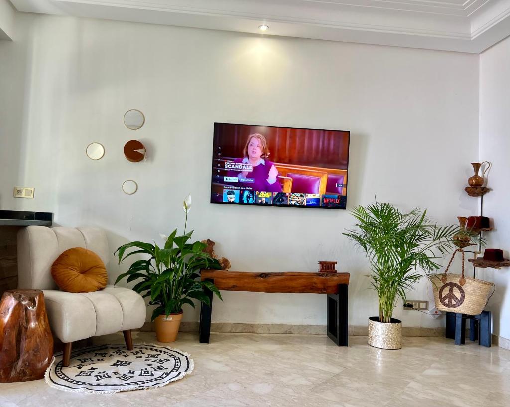 Maarif Cosy 4 lits Parking wifi Netflix Gratuit