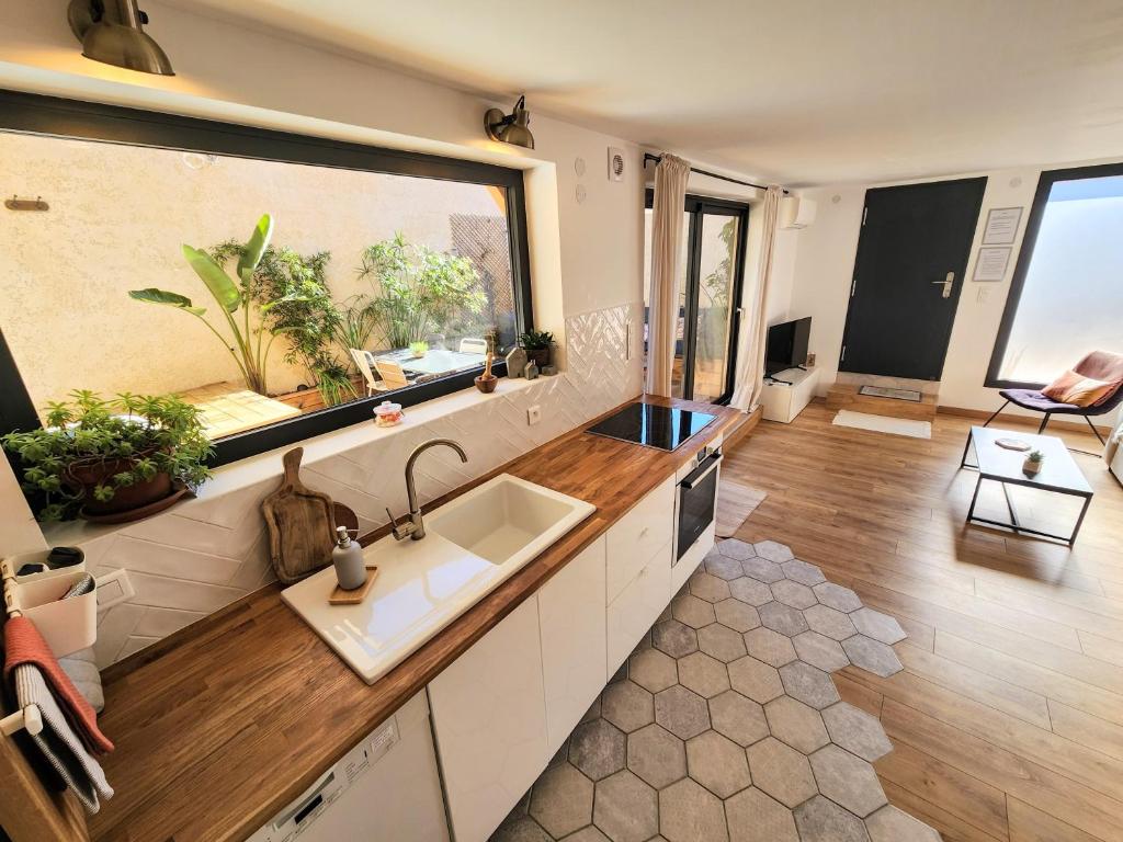 Cocon Nature Montpellier - Jacuzzi & Sauna - 300m du Tramway photo 2