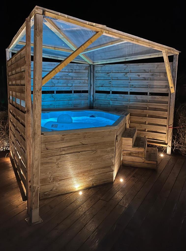 Studio spa privé accès piscine photo 1