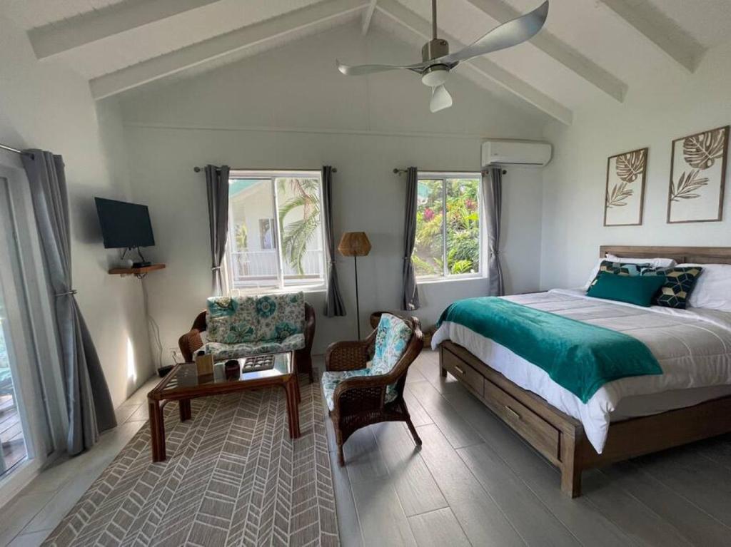 Modern 1 bed guesthouse with pool and ocean view photo 4