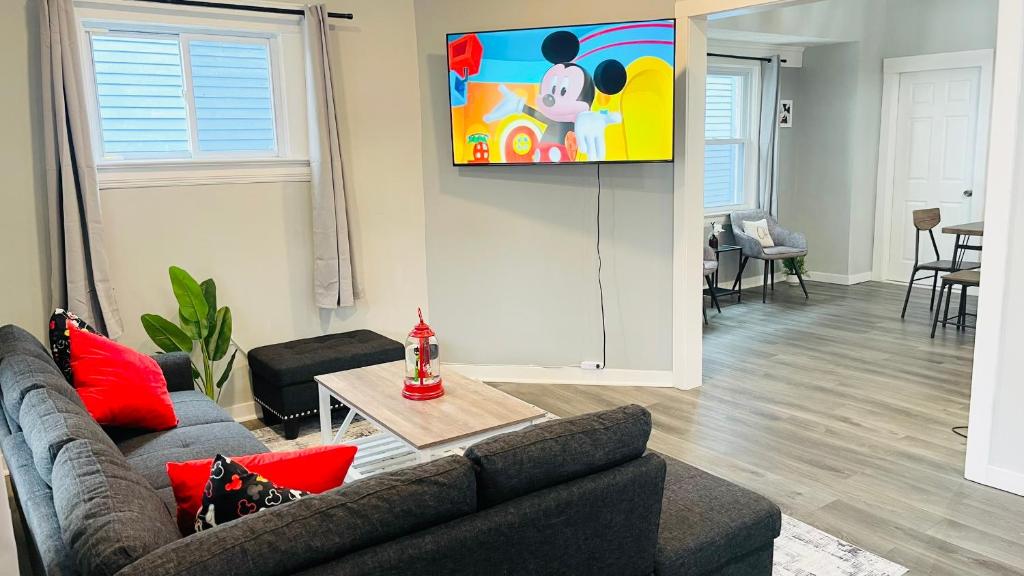 Disney House In Cleveland And Game Room! image