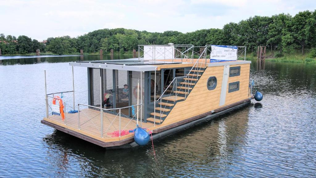 Houseboat Water King apartament pływający dom na wodzie łódź Hausboot 7 os photo 2