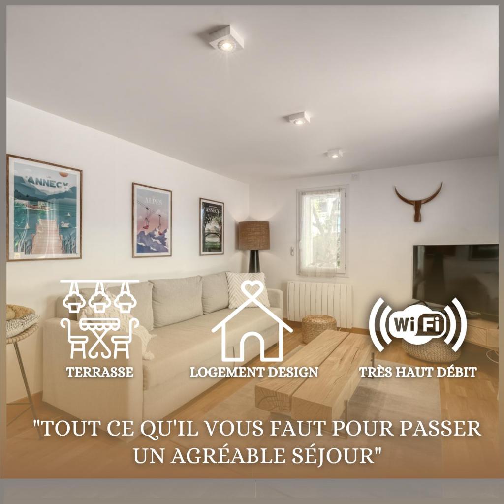 Appartement chaleureux à Sévrier