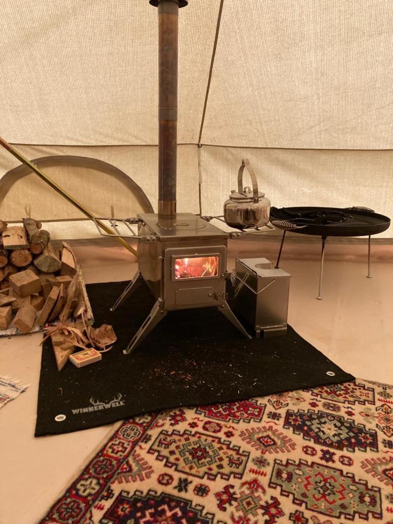 Winter Glamping Tent Hovfjallet Vitsand photo 2