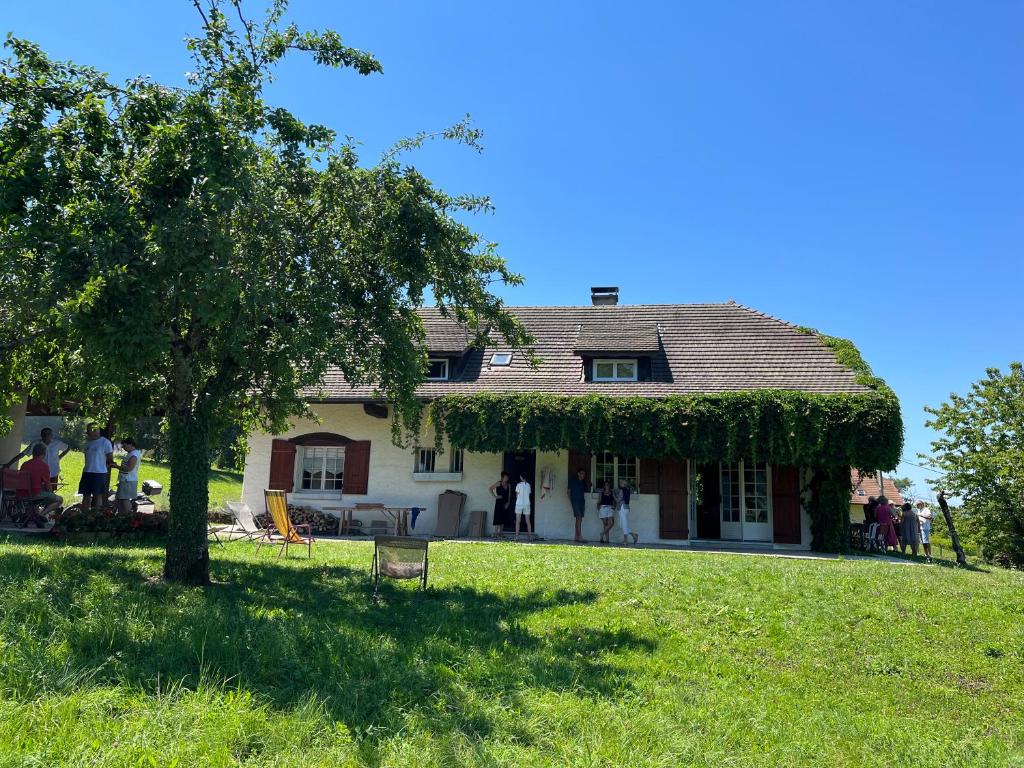Grande maison familiale dans le massif des Bauges