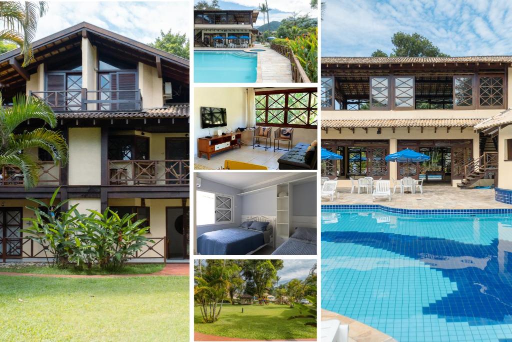 Flats de 1 e 2 dorm a 50m da Praia Maresias - Cond Lazer Completo