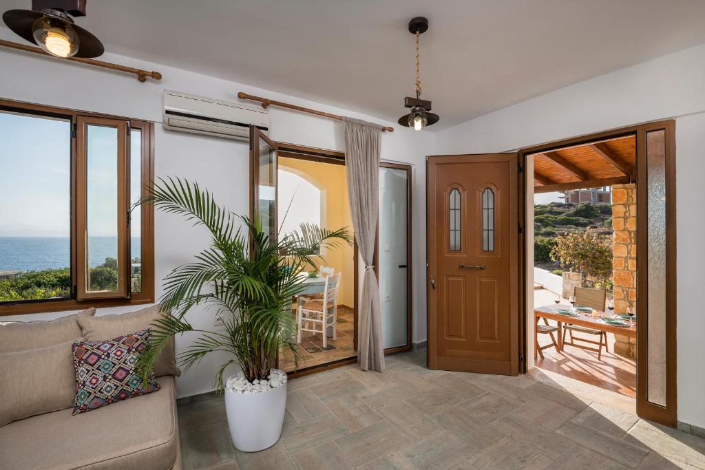 Seaview Villa Ormos, Heated Pool, Sea & Sun Villas - Tap to explore photos