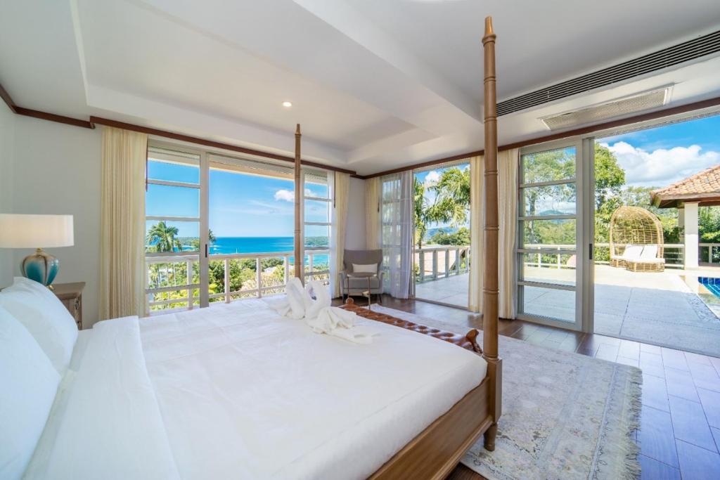 Scenic Seaview Villa Sea Dream for 9, Tennis Court, 5min walk to Kata Noi Beach photo 2