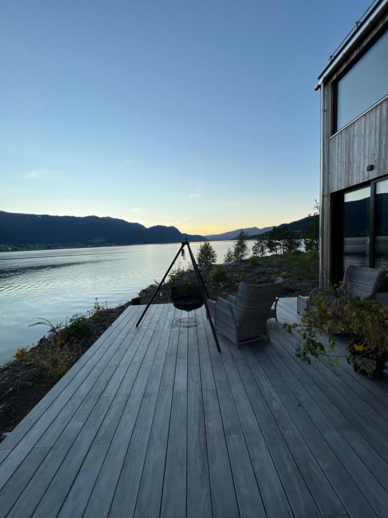 Modern house by the Fjord in Sandane, Nordfjord. photo 2