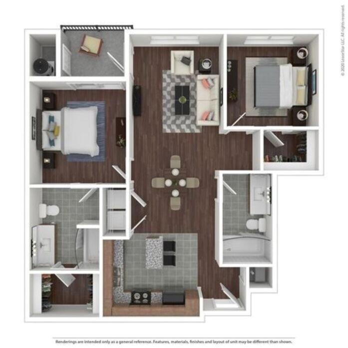 PURE SUITES 2 BED DOWNTOWN PHOENIX POOL GYM image