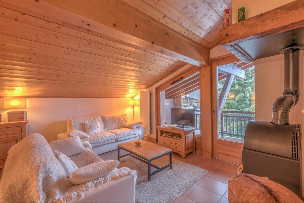 Cozy mountain flat in Demi-Quartier - Welkeys