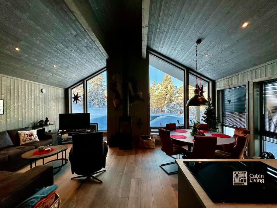 New cabin near X Country ski trails at Blefjell with Jacuzzi photo 1