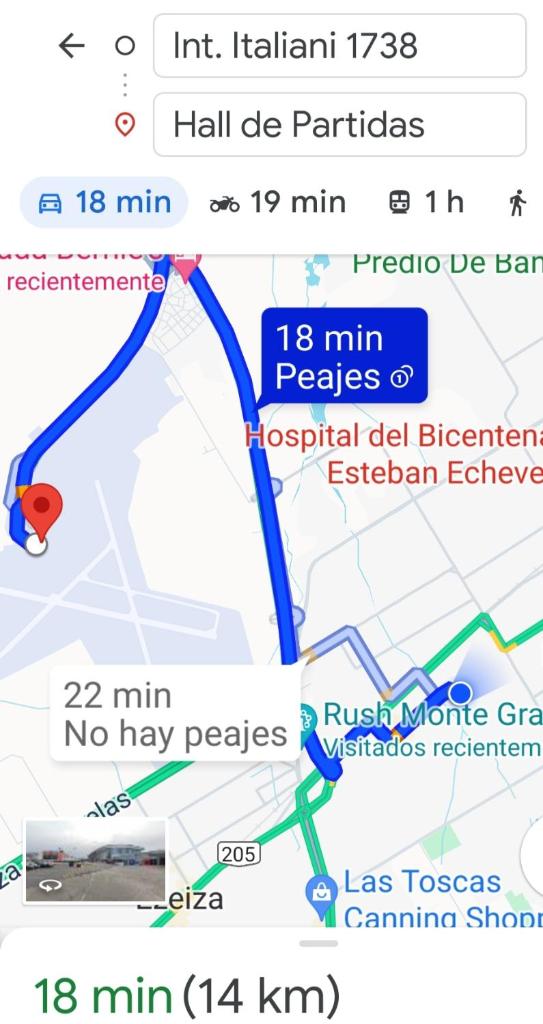 Aeropuerto Internacional 3 de Ezeiza Hospedaje con tranfer gratis al aeropuerto de Ezeiza photo 1