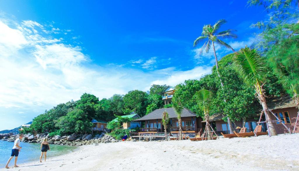 Номер (Бунгало Делюкс с видом на море), Отель Koh Tao Beach Club